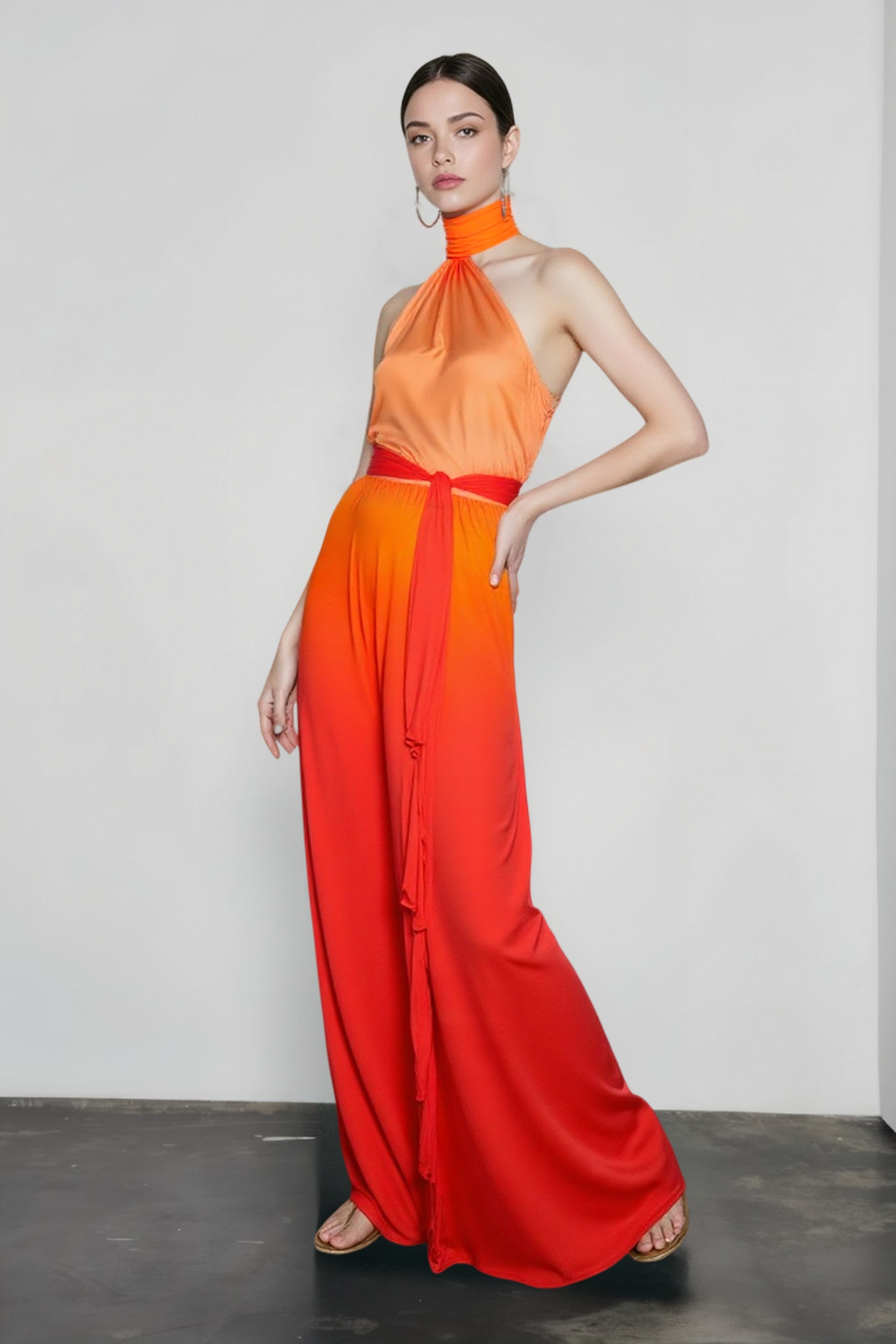 Halter-Neck Dress