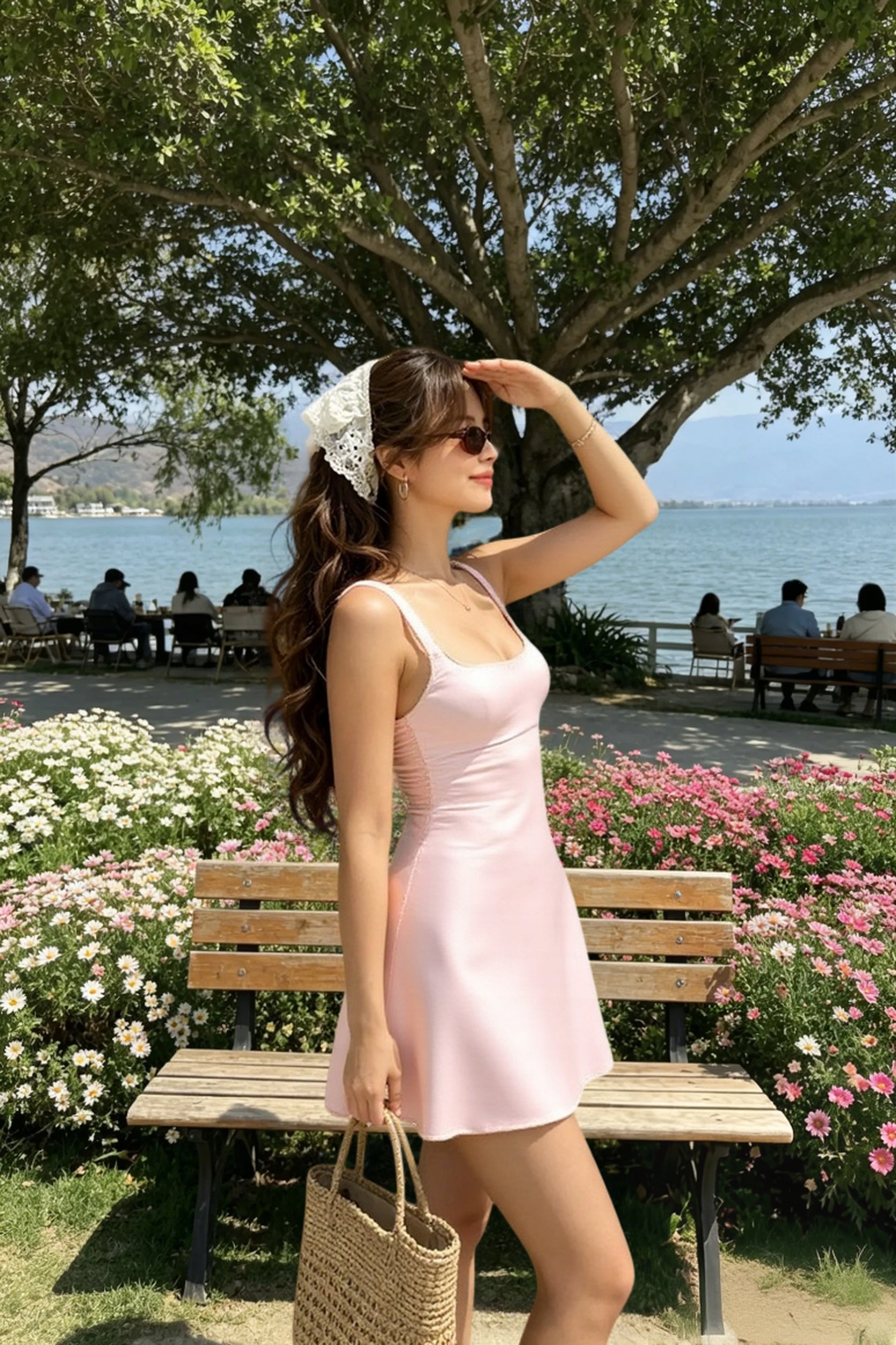 Satin Dress