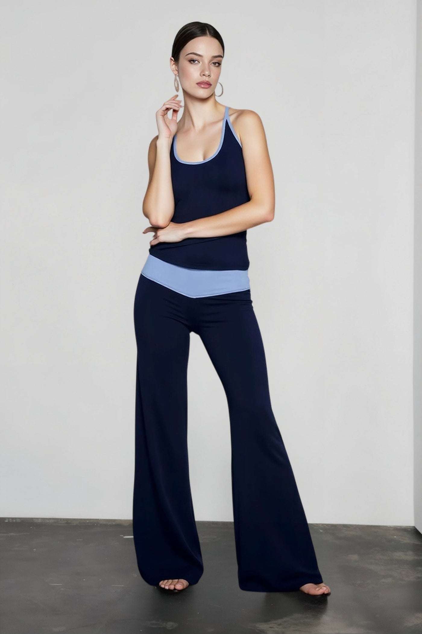 Low Rise Flare Leggings Activewear Set