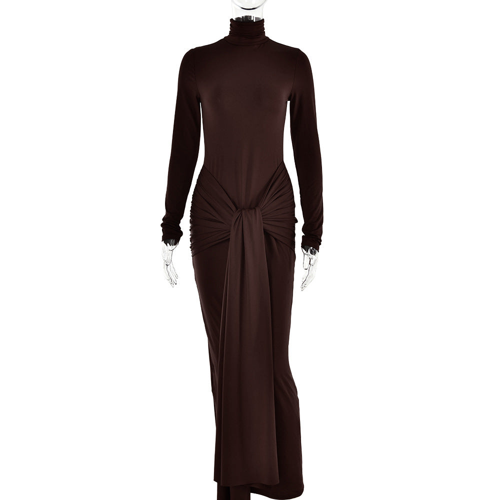 Roma Maxi Dress Brown