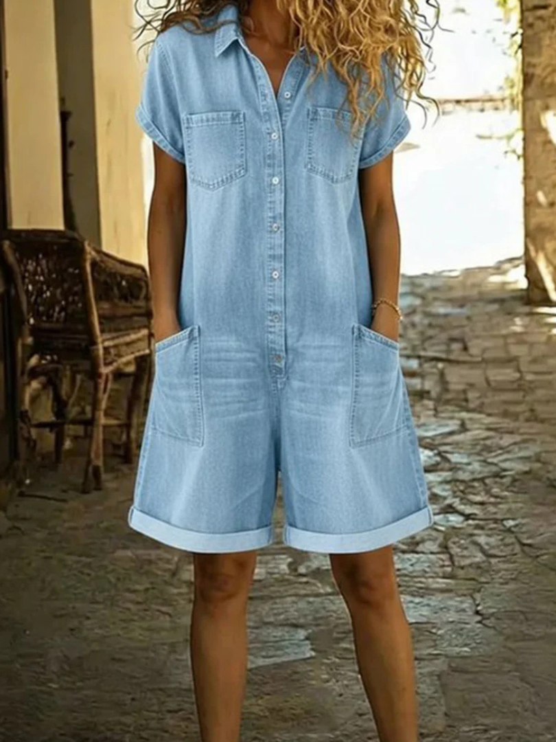 Laverne™ | Relaxed Fit Summer Short Jumpsuit