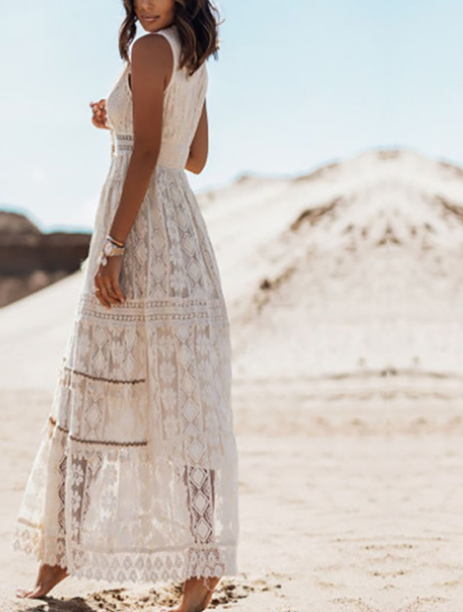 Lilly Minimalist Boho Maxi Dresses Premium Edit