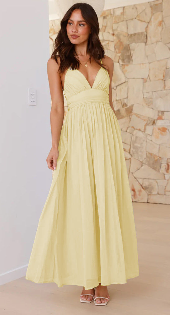 Croft Dress Yellow