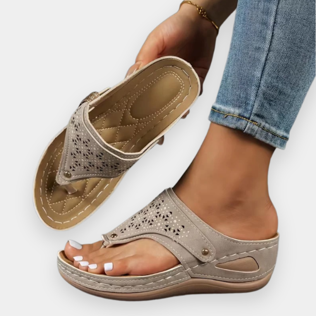 SONYA™ - ORTHOPEDIC WEDGE SPRING SANDALS