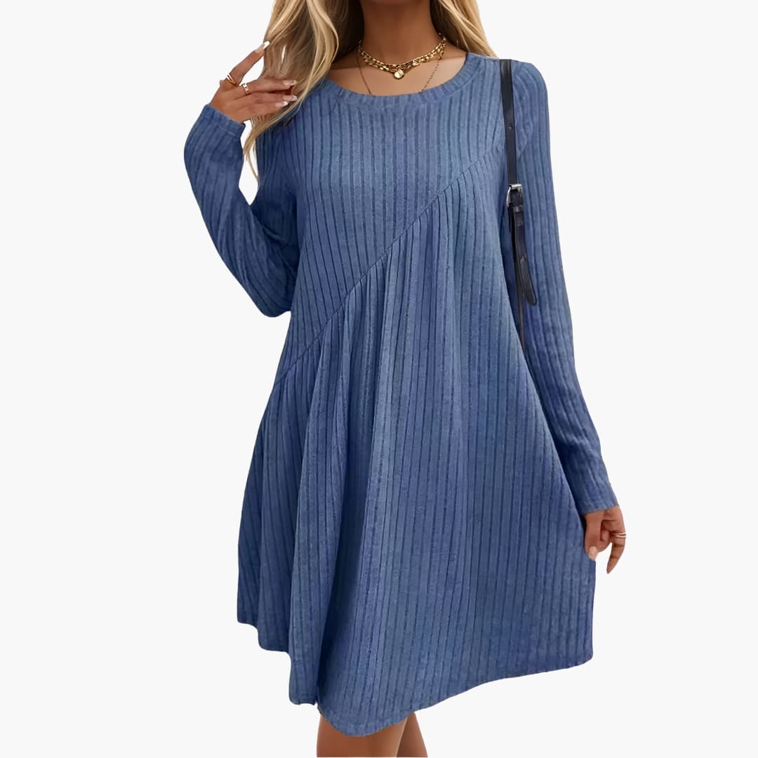Julia | Elegant Dress Blue