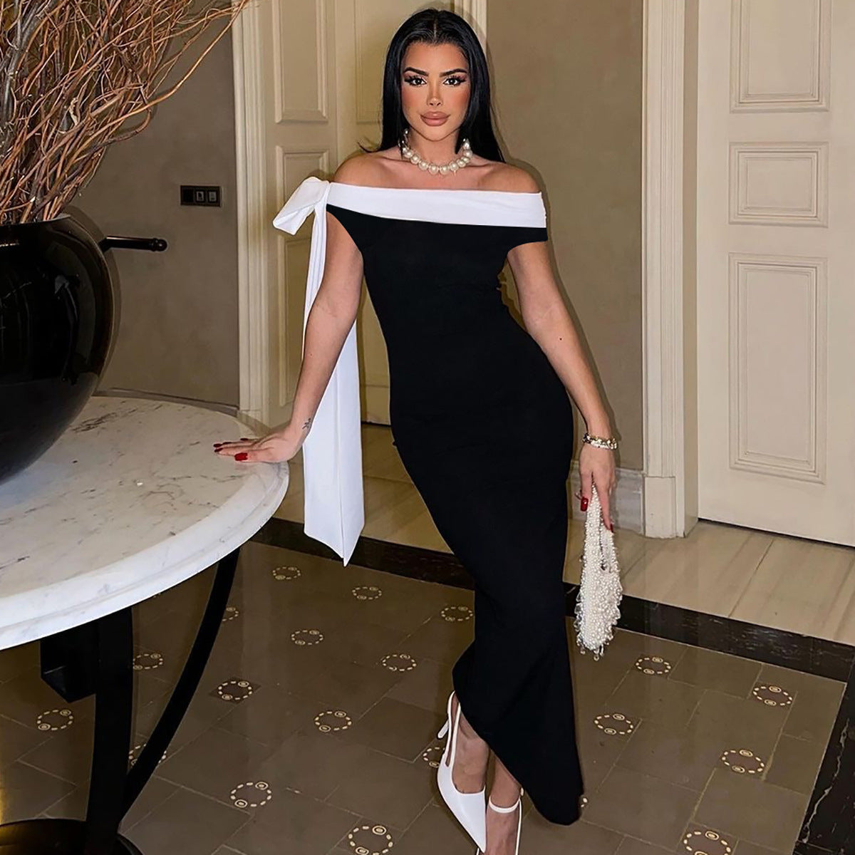 Simms Maxi Dress Black
