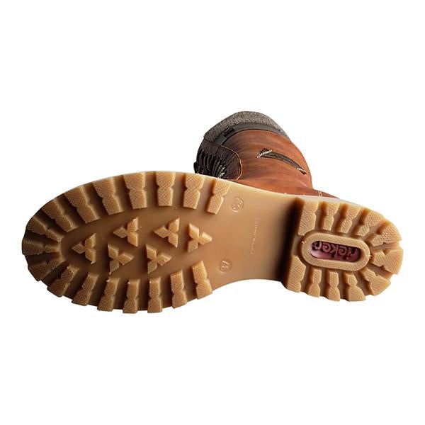 Women Winter Lace Up Knitted High Boots