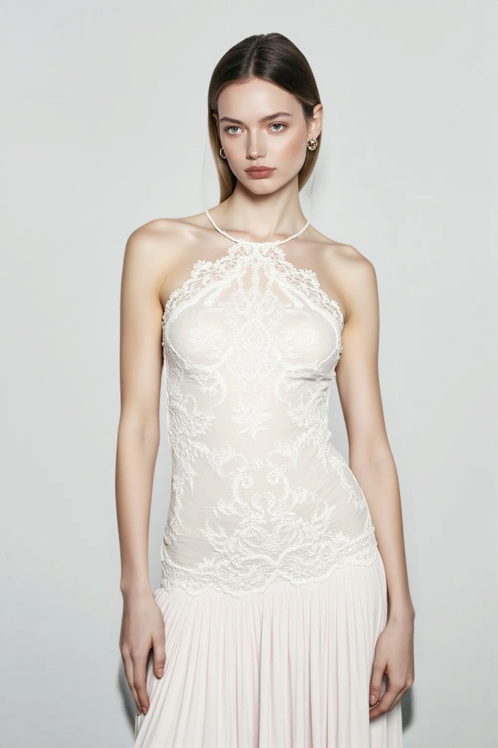 Backless Lace Dress