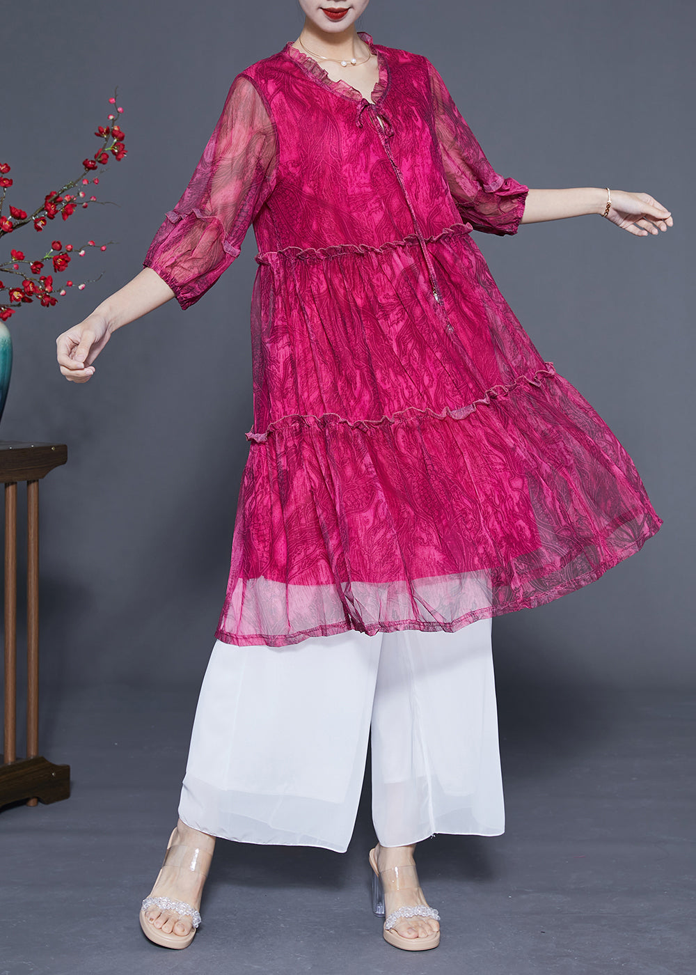 Classic Vintage Dress with a Flattering Fit