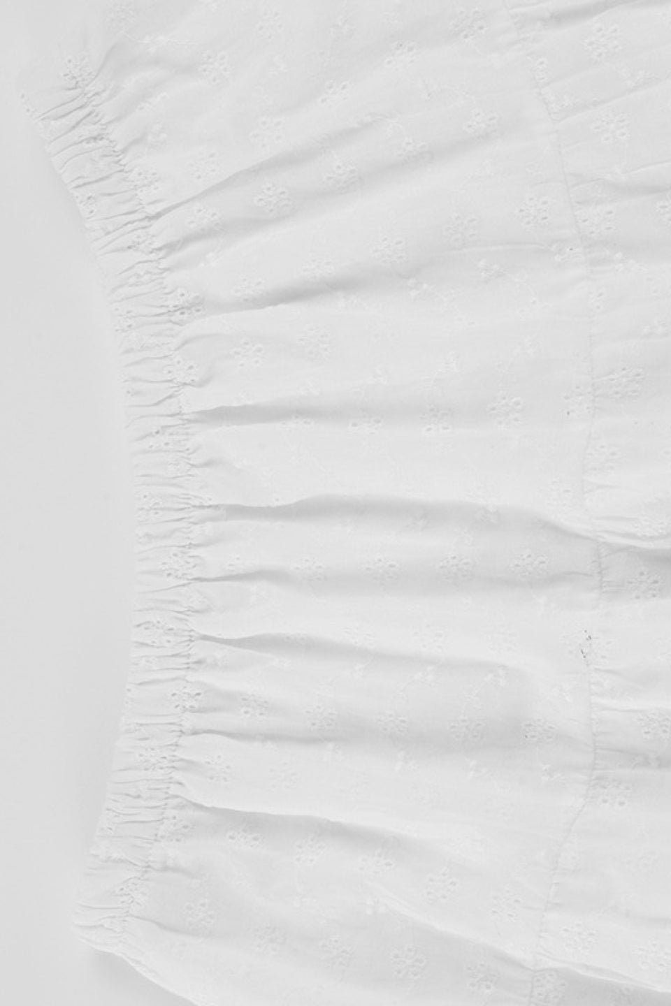 Solid Lace Jacquard A Line Boho Skirt