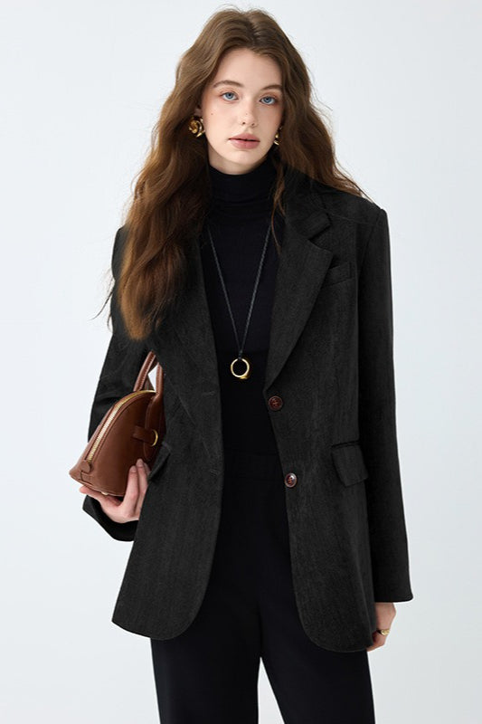 Oversized Retro Tailored Blazer
