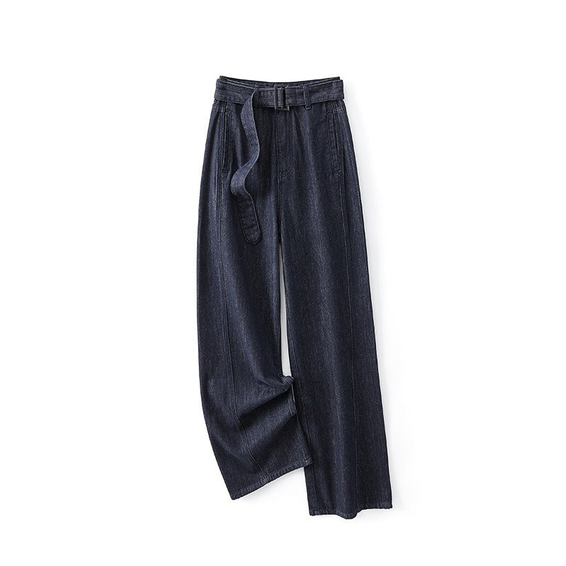 High Waist Casual Wide Leg Jeans