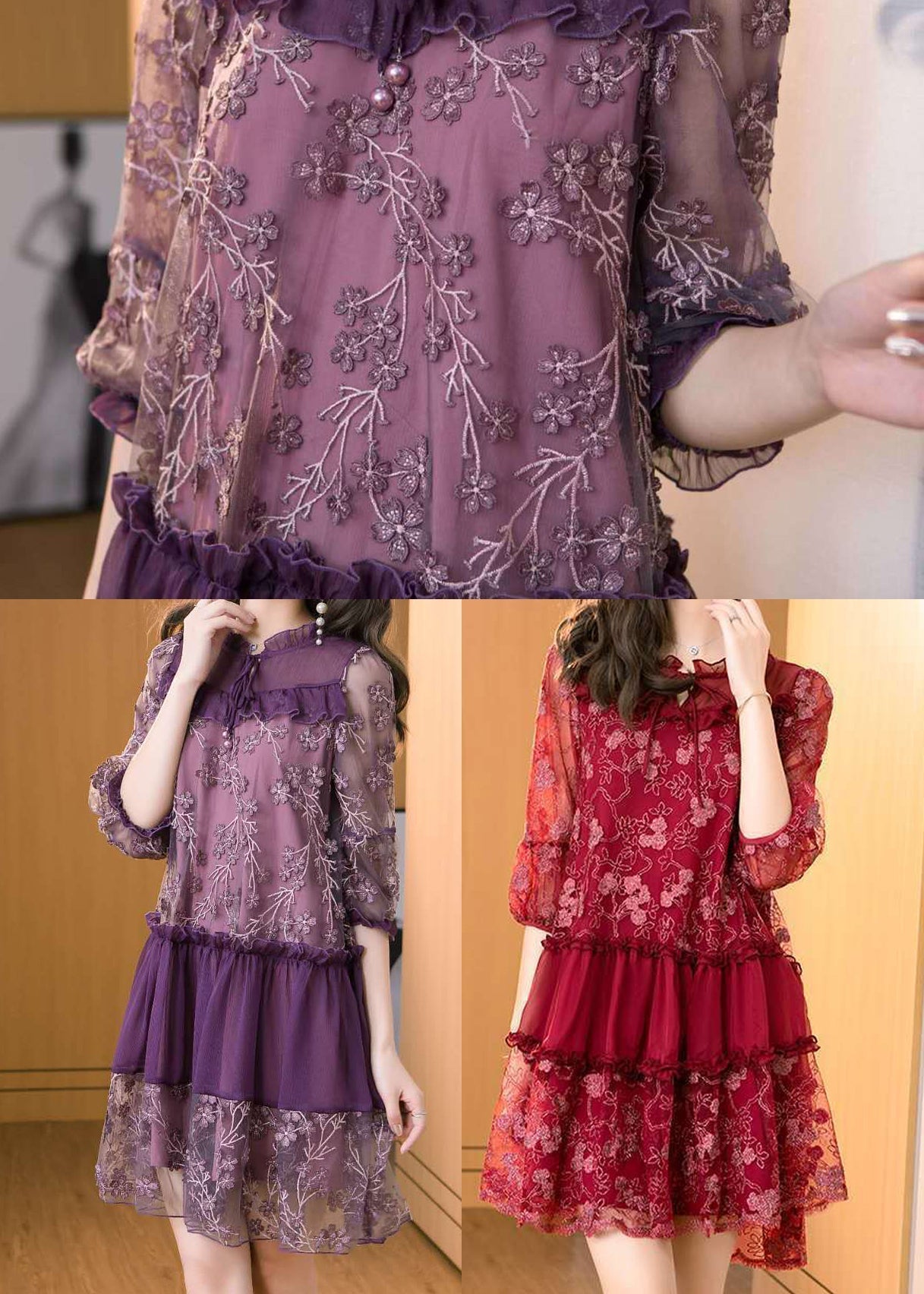 Well Tailored Dress with a Graceful Silhouette