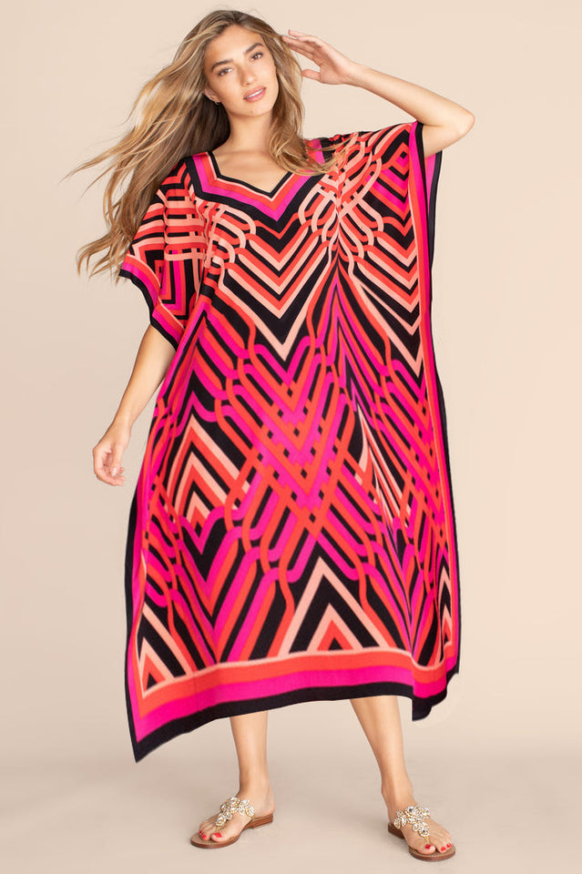 Oversize V-Neck Kaftan