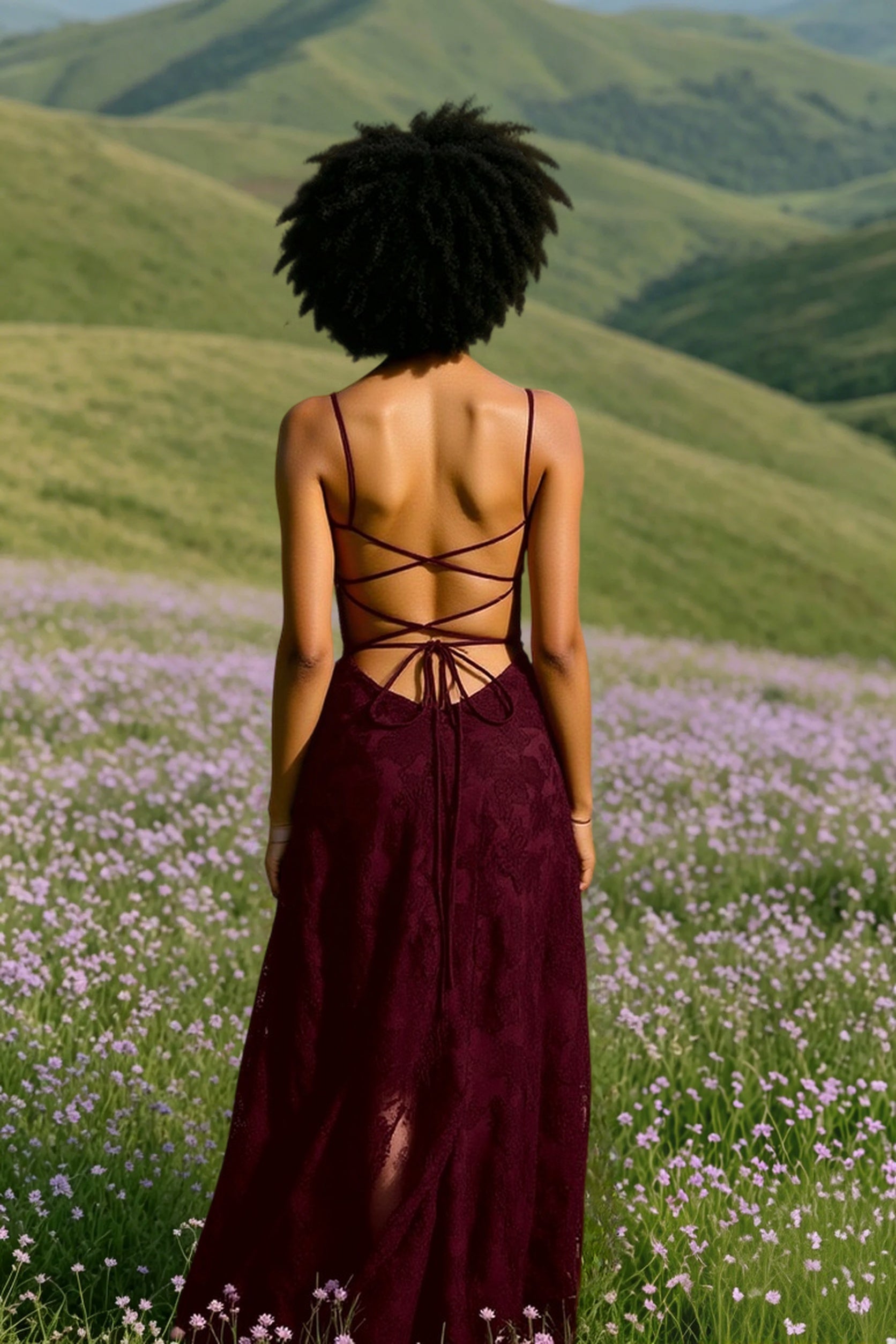 Backless Maxi Dress