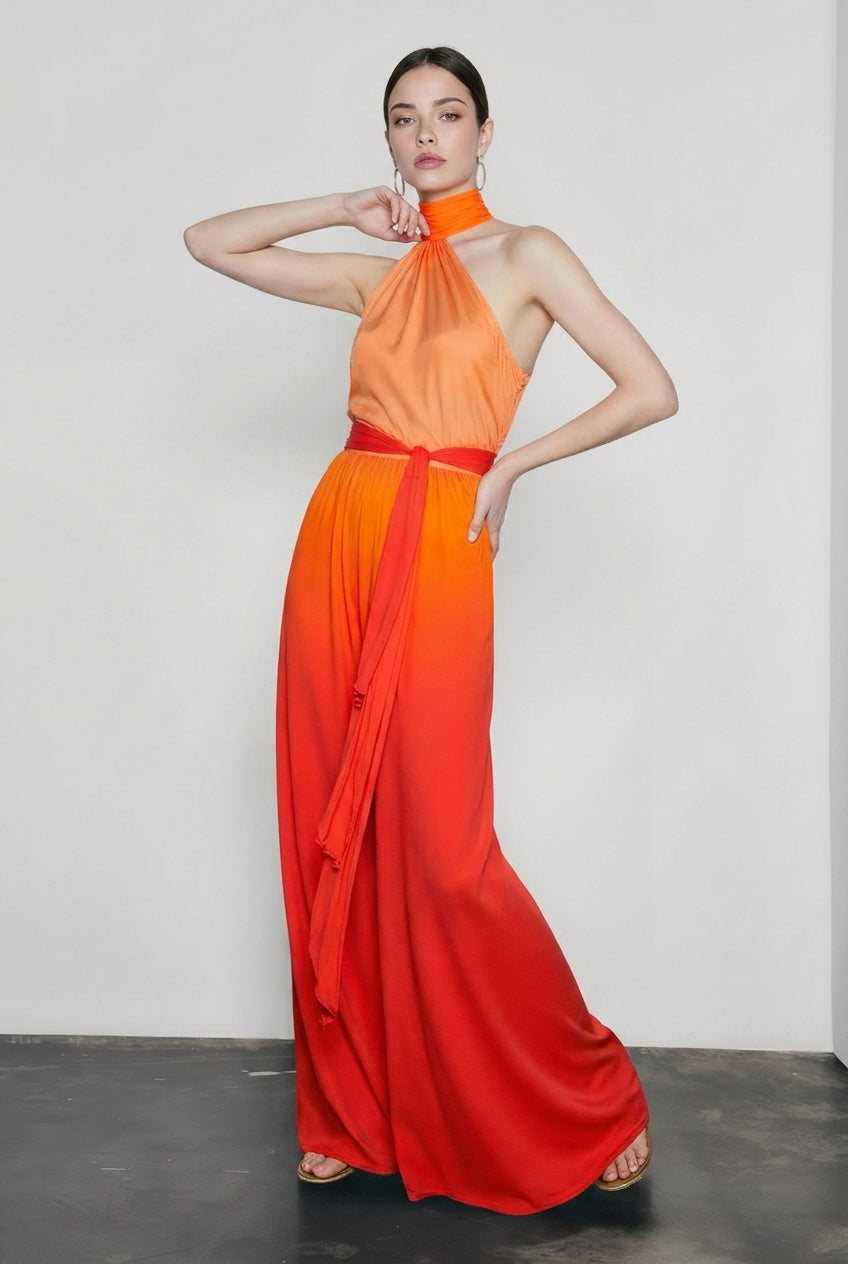Halter-Neck Dress