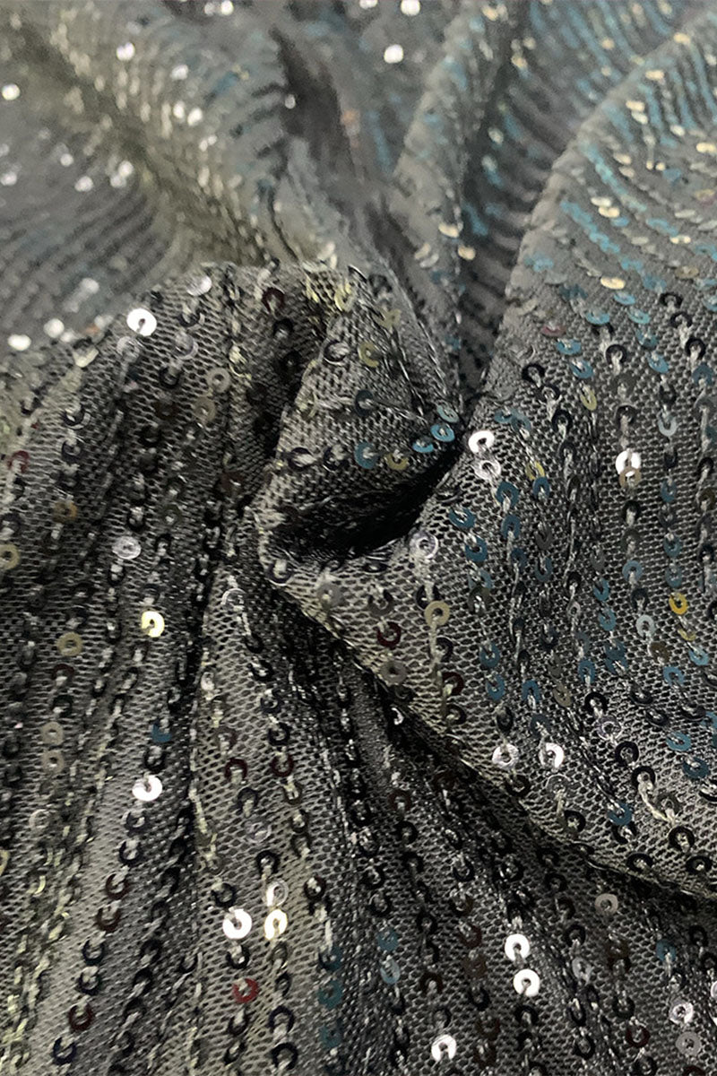 Halter Off Shoulder Sexy Sequined Dress