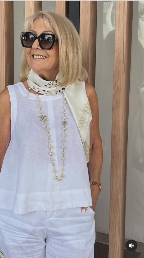 Sleeveless Layered Tank and Wide Leg Trousers Two Piece Set