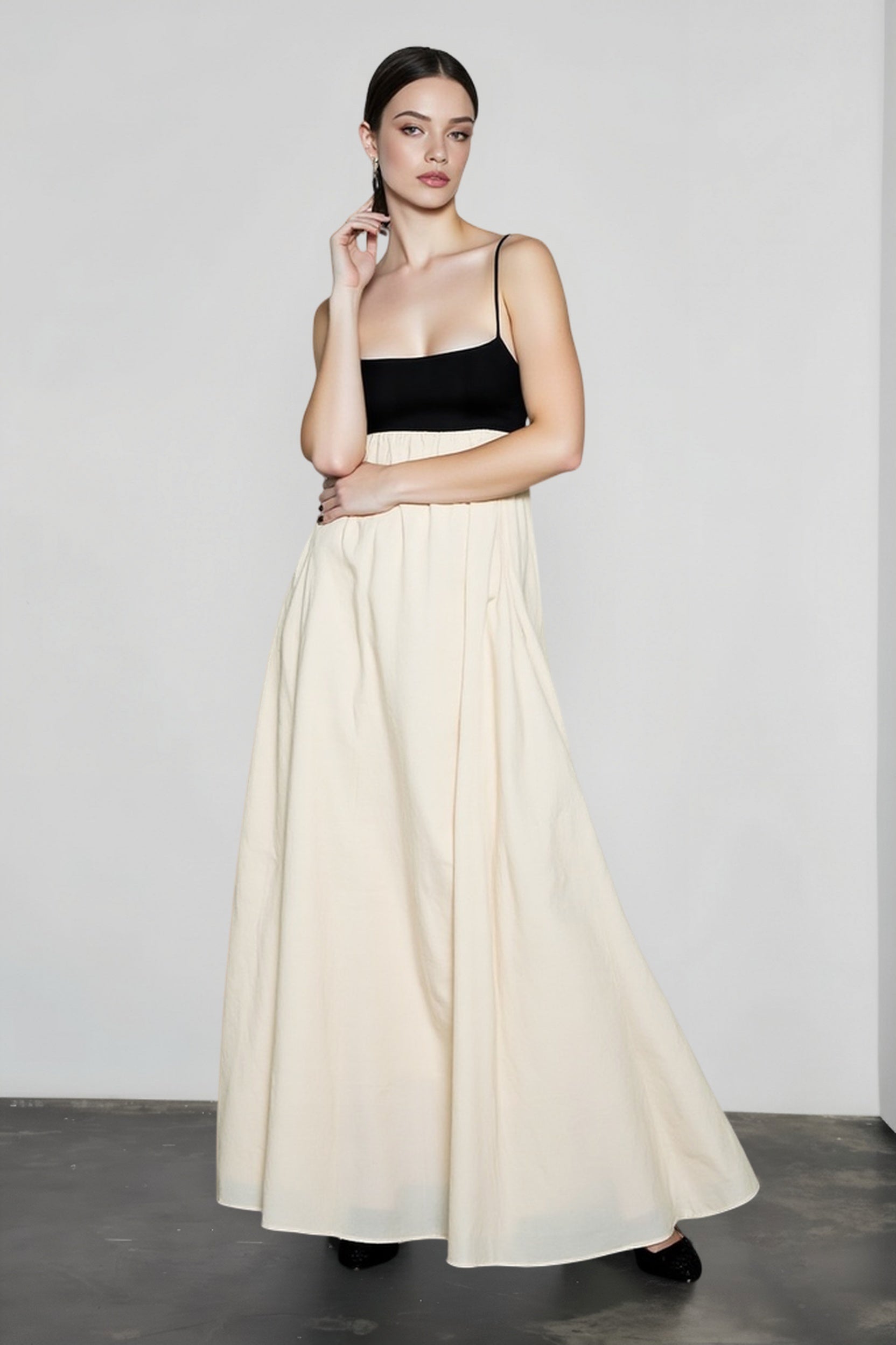 Colorblock Cami Vacation Dress