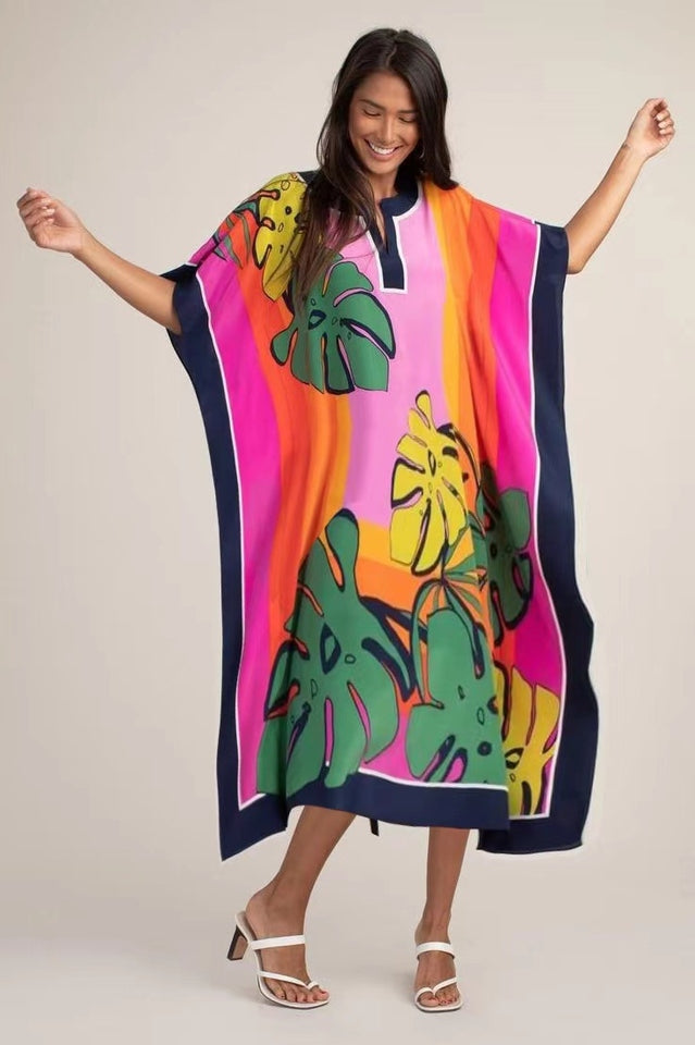 Oversize V-Neck Kaftan