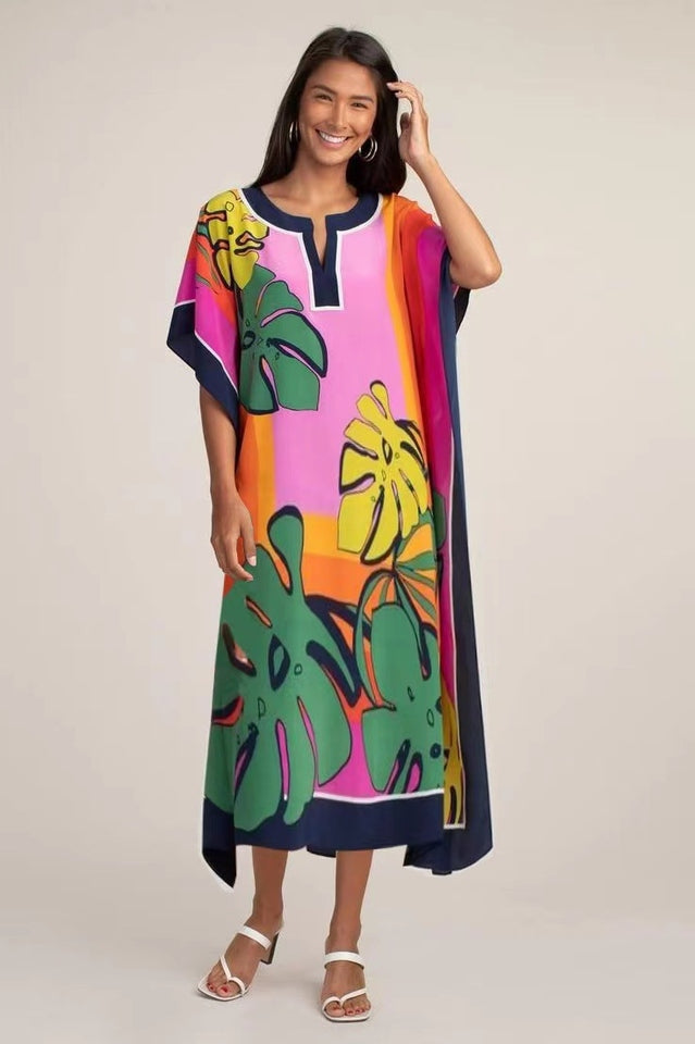 Oversize V-Neck Kaftan
