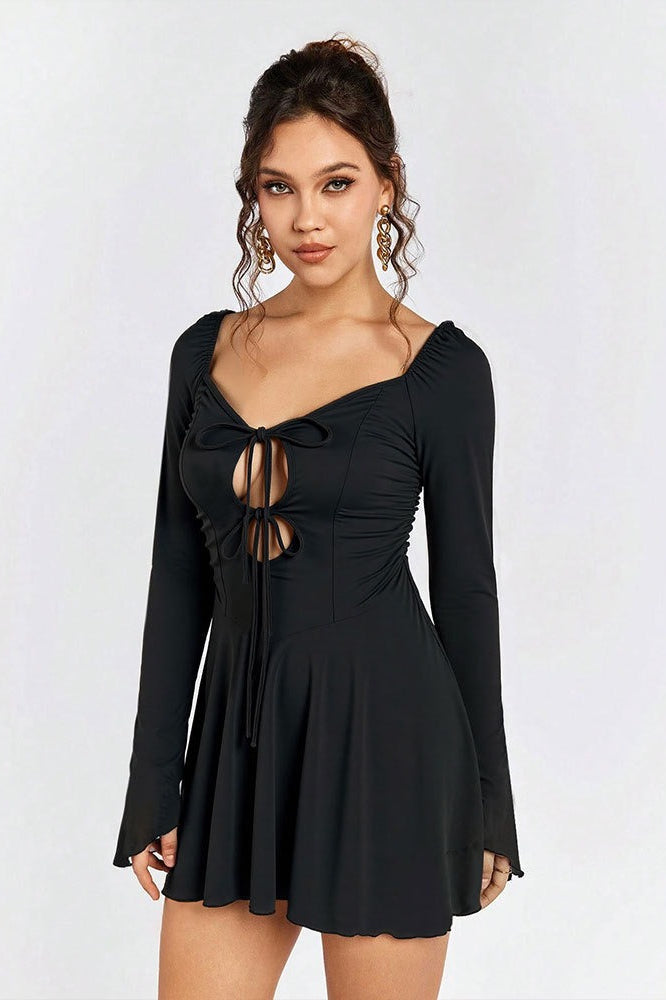 Lace Corset Mini Dress
