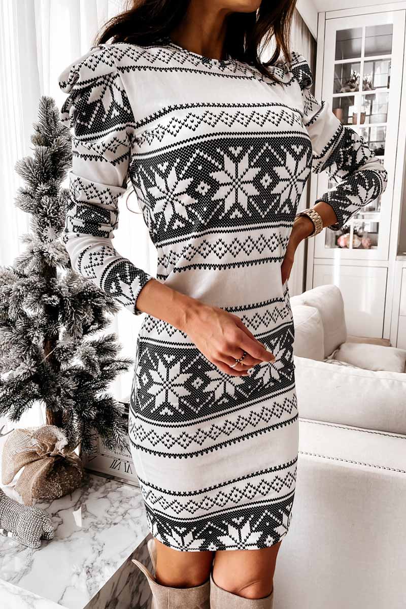 Deep V-Neck Midi Dress