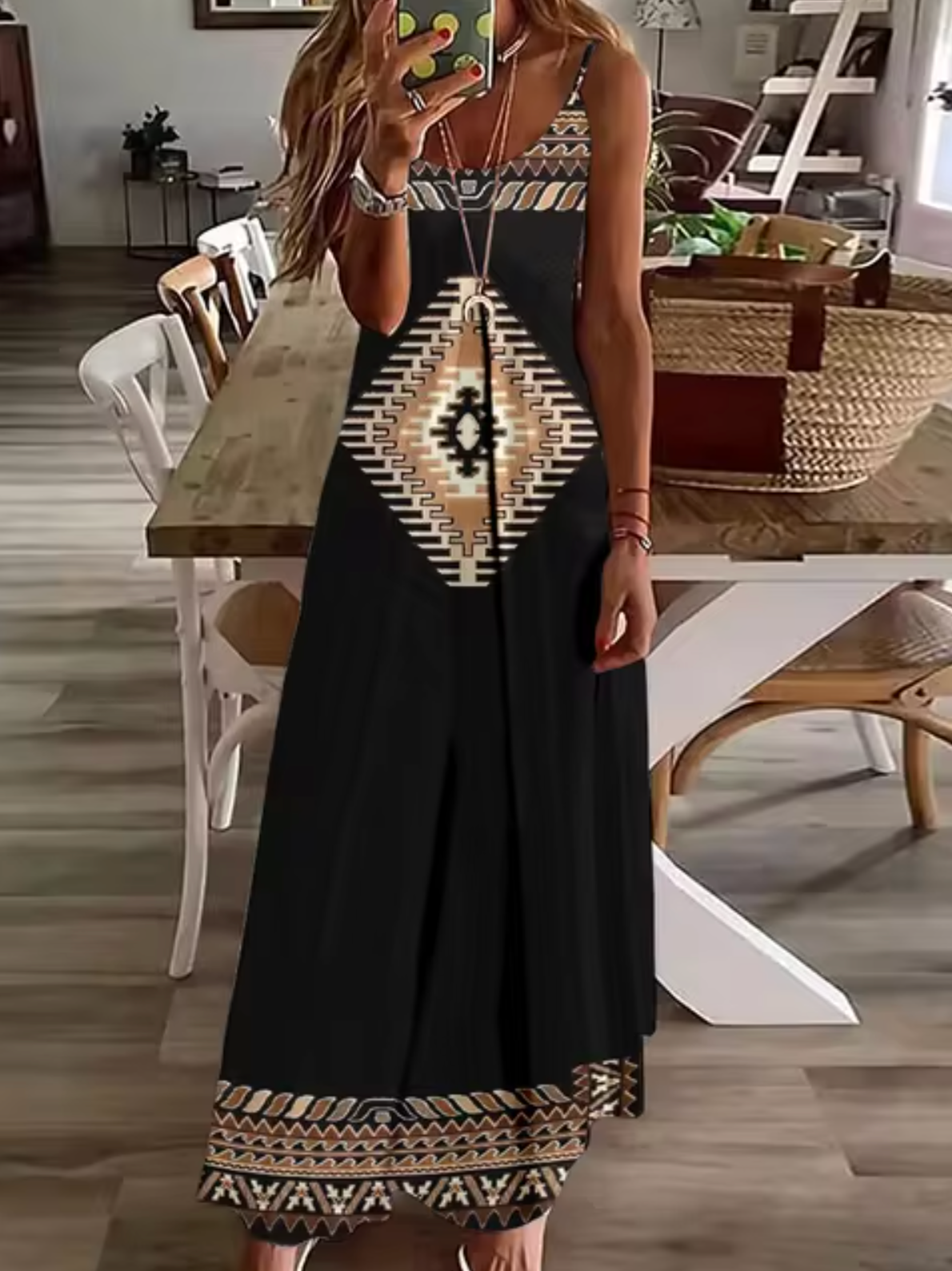 Brina Premium Classic Bohemian Maxi Dresses Statement Occasion Edit