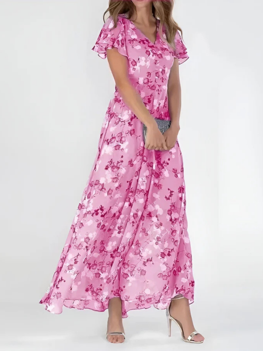 Felicia™ | Casual Floral Flowy Maxi Dress