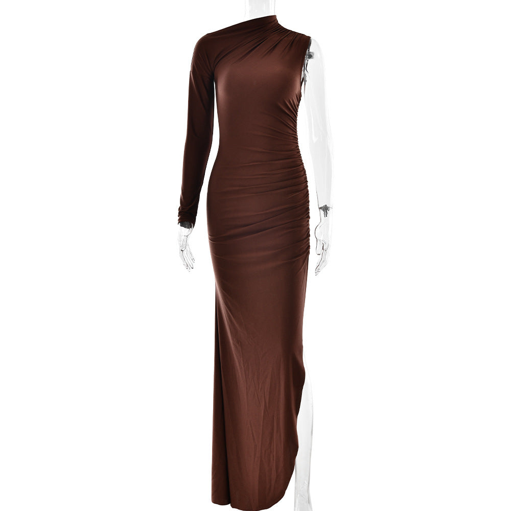 Cerva Maxi Dress Brown