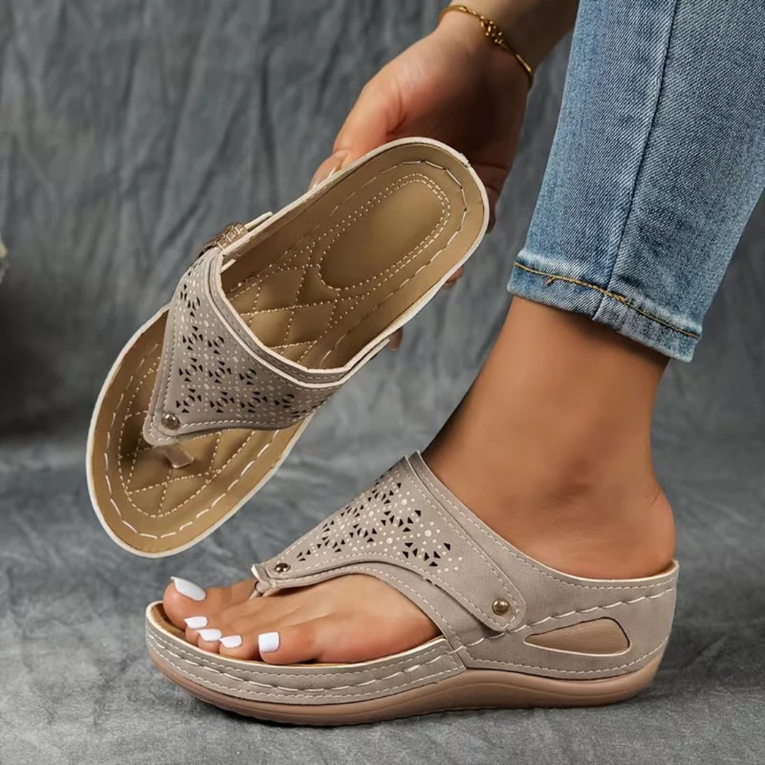 Norra™ | Comfort Wedge Sandals