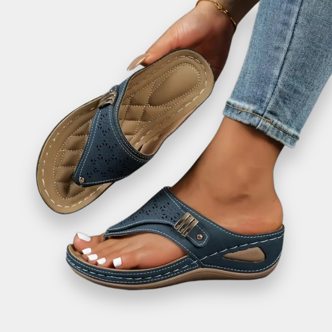 SONYA™ - ORTHOPEDIC WEDGE SPRING SANDALS