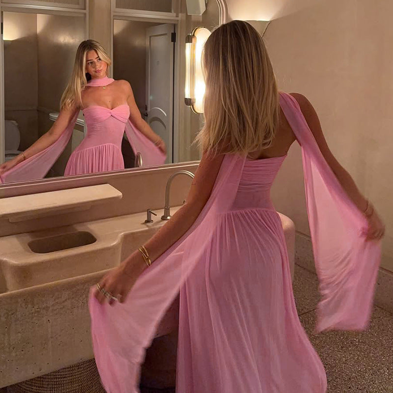 Cains Maxi Dress Pink