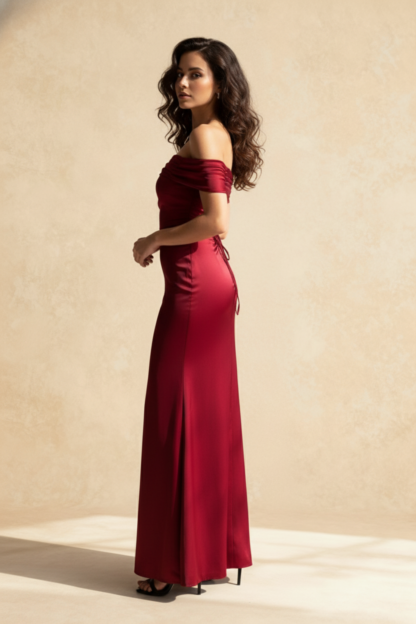 Satin Dress