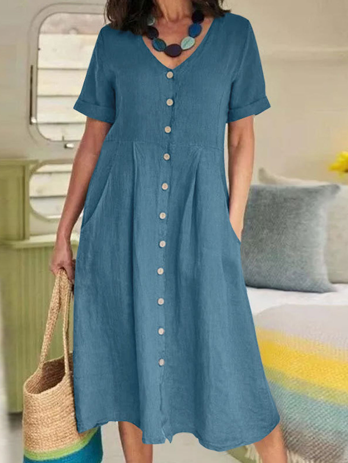 Elegantly Styled Dress for Everyday Wear