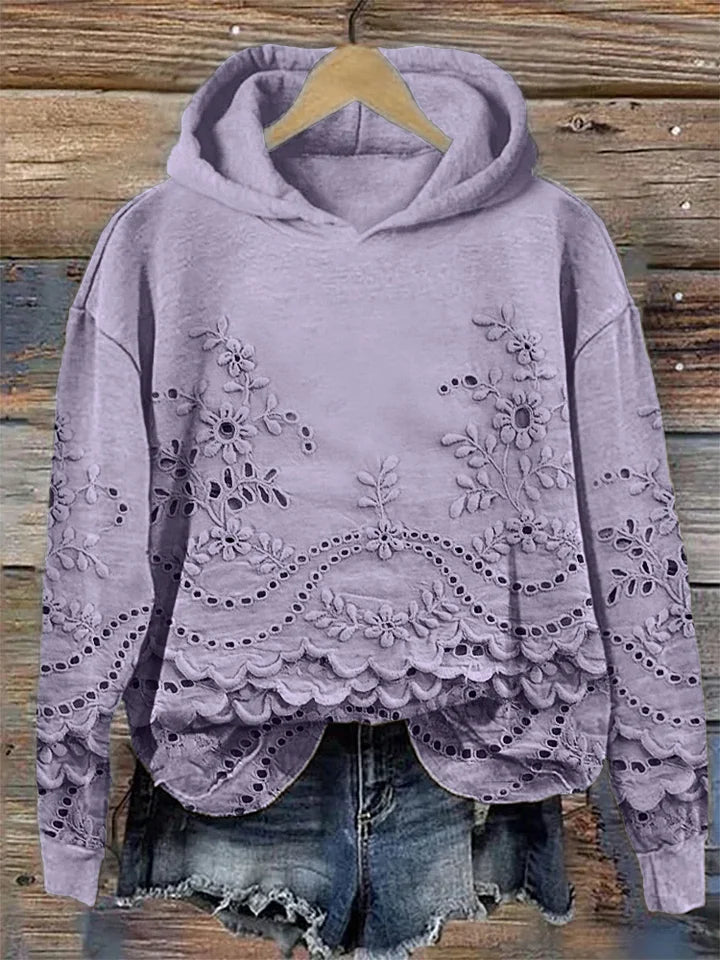 Women’s Hoodies | Floral Embroidery