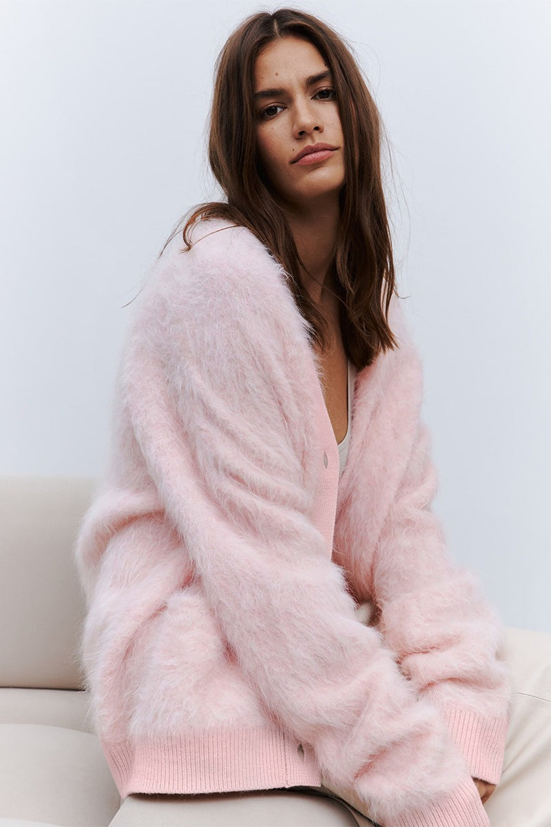 Cozy Faux Fur Cardigan