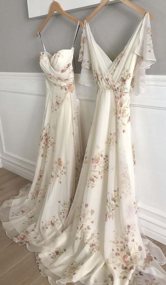 chiffon party dress, evening dress, Long Prom Dress fg1705