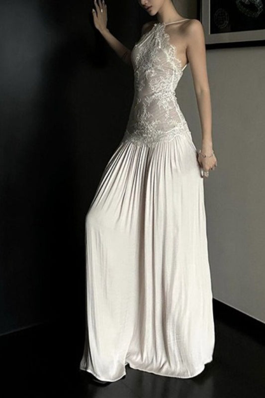 Backless Lace Dress