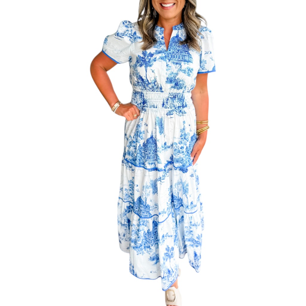 Eliza | Classic Maxi dresses Blue