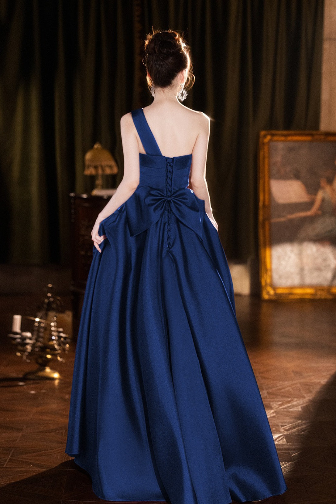 Elegant Floor Length Performance Gown Prom Dress