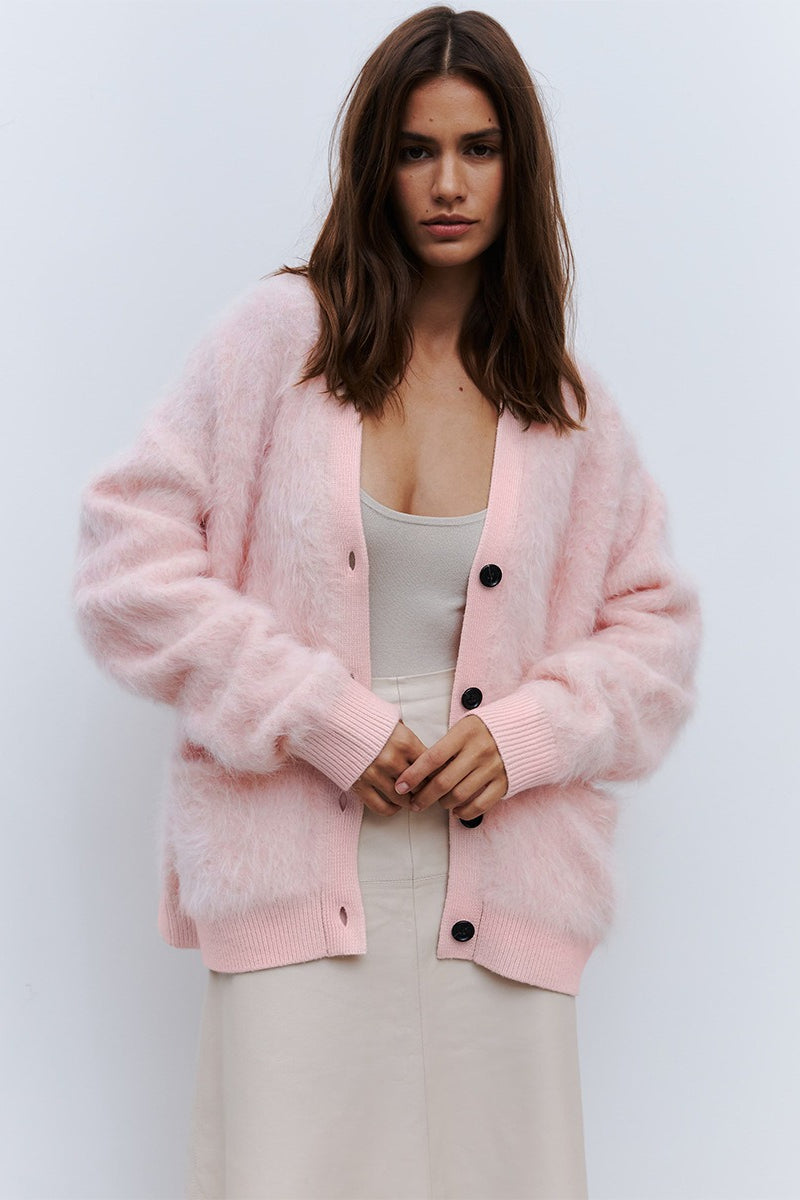 Cozy Faux Fur Cardigan
