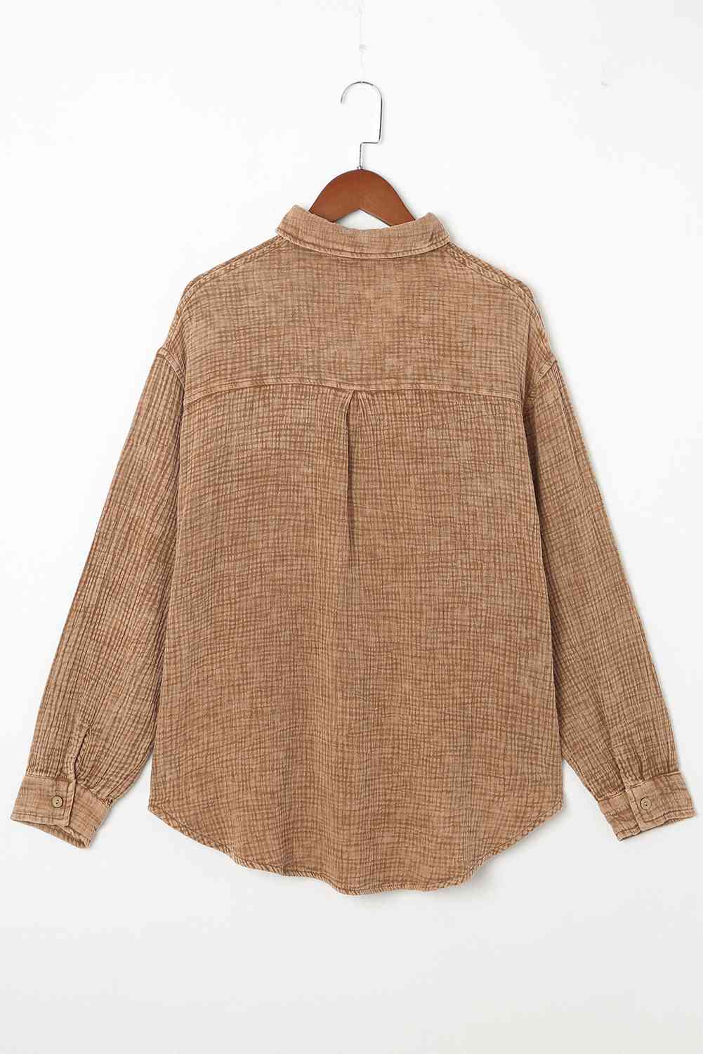 Blouse Textured With Buttons