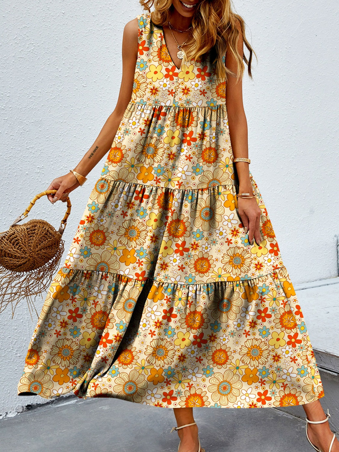 A Vintage Style Dress with Delicate Timeless Details