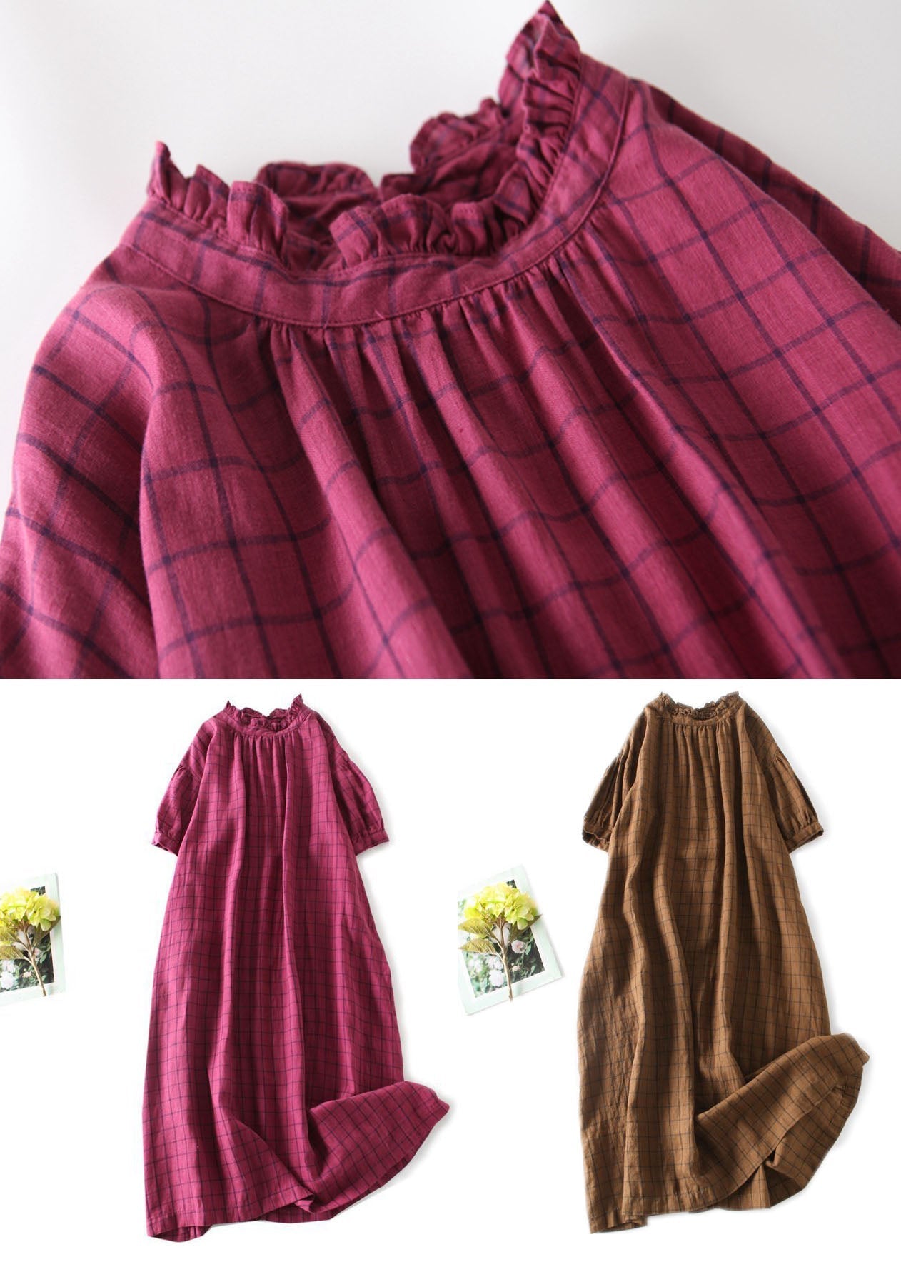 Classic Vintage Dress with a Flattering Fit