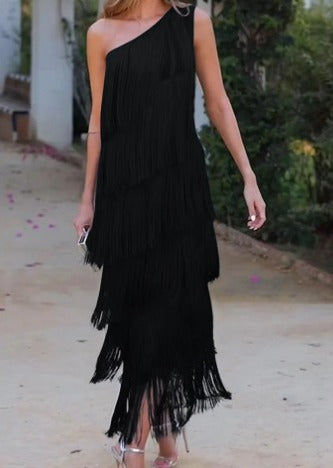 Frida Elevated One Shoulder Dress Occasion Wear