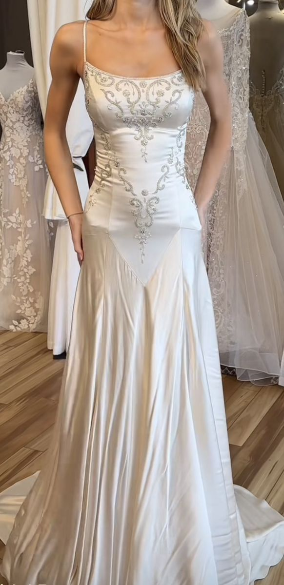 Elegant Wedding Dress Long Bridal Gowns
