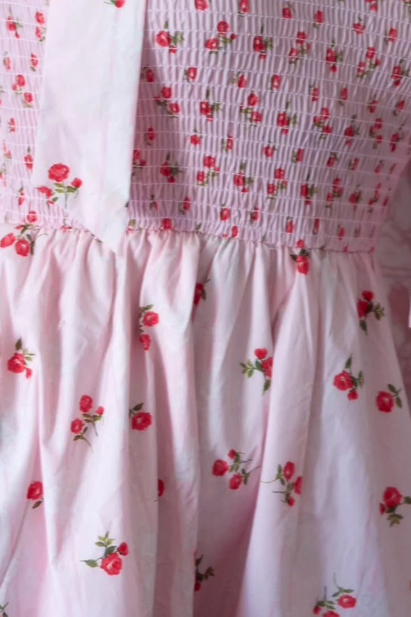 TieBack Edition Maxi Floral Dress