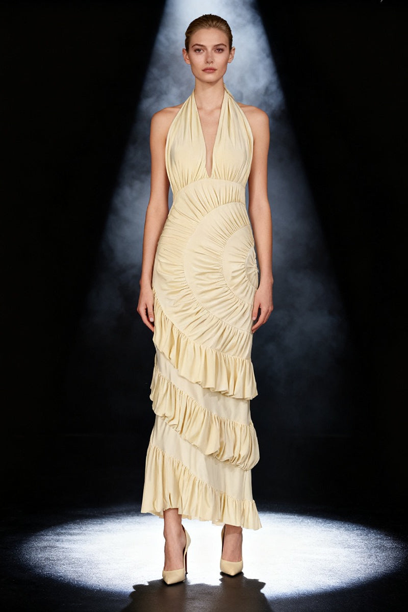 Halter-Neck Dress