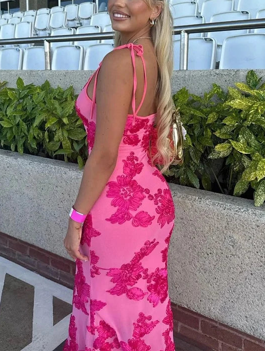 Chic Spaghetti Straps Blue Mermaid Prom Dress Long Evening Dress cc2014